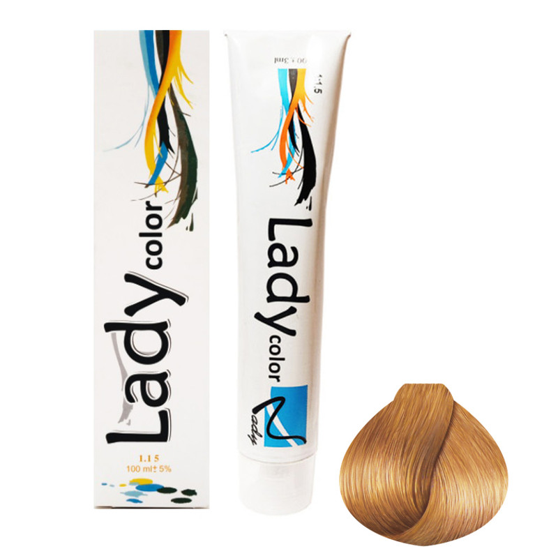 رنگ مو لیدی کالر شماره FA.8 حجم 100 میلی لیتر رنگ نباتی