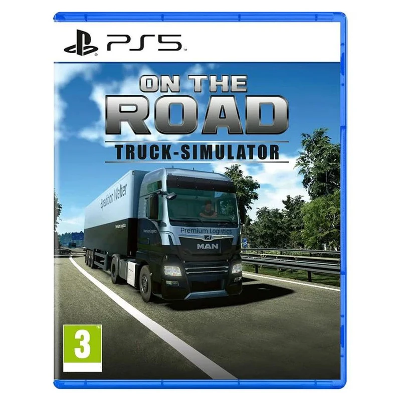 بازی On The Road Truck Simulator نسخه دیسک بلوری مخصوص PS5