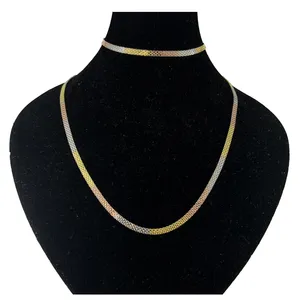 نیم ست طلا 18 عیار زنانه دوست خوب مدل dk1047