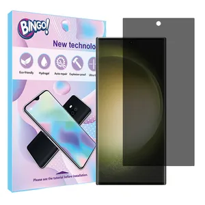 Bingo Tough model privacy screen protector suitable for Samsung Galaxy S23 Ultra mobile phone