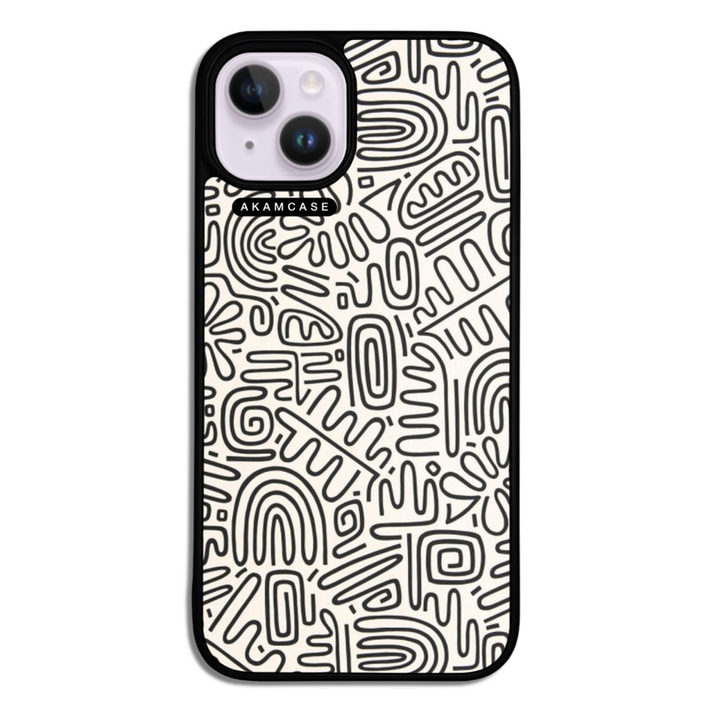 کاور آکام مدل AMC-WA14-DOODLE10 مناسب برای گوشی موبایل اپل iPhone 14