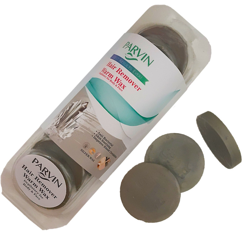 وکس موبر پروین مدل نقره وزن 20 گرم بسته 10 عددی