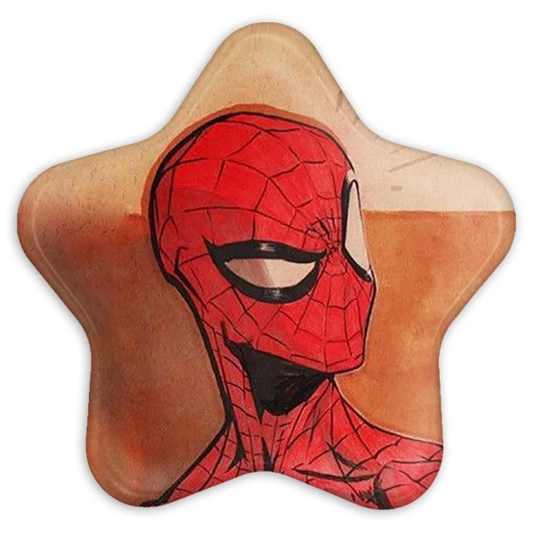 پیکسل خندالو طرح مرد عنکبوتی مدل ستاره ای کد 2371