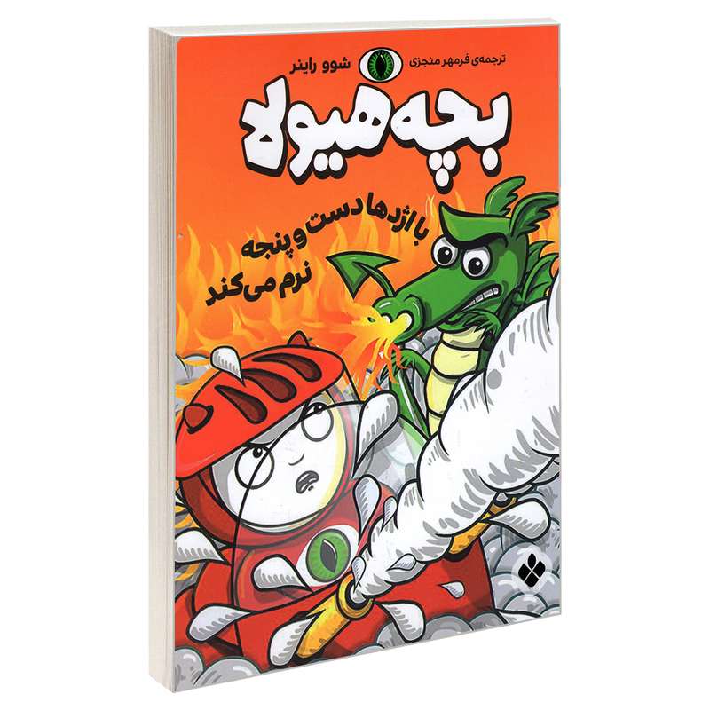 کتاب بچه هیولا با اژدها دست و پنجه نرم می کند اثر شوو راینر انتشارات پنجره