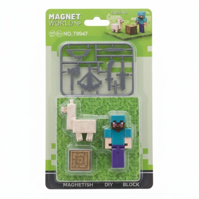 ساختنی 9 تکه مگنت ورلد مدل ماینکرفت مگنتی کد T9947