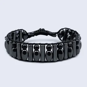 دستبند مردانه مدل Bowling Lane کد 05