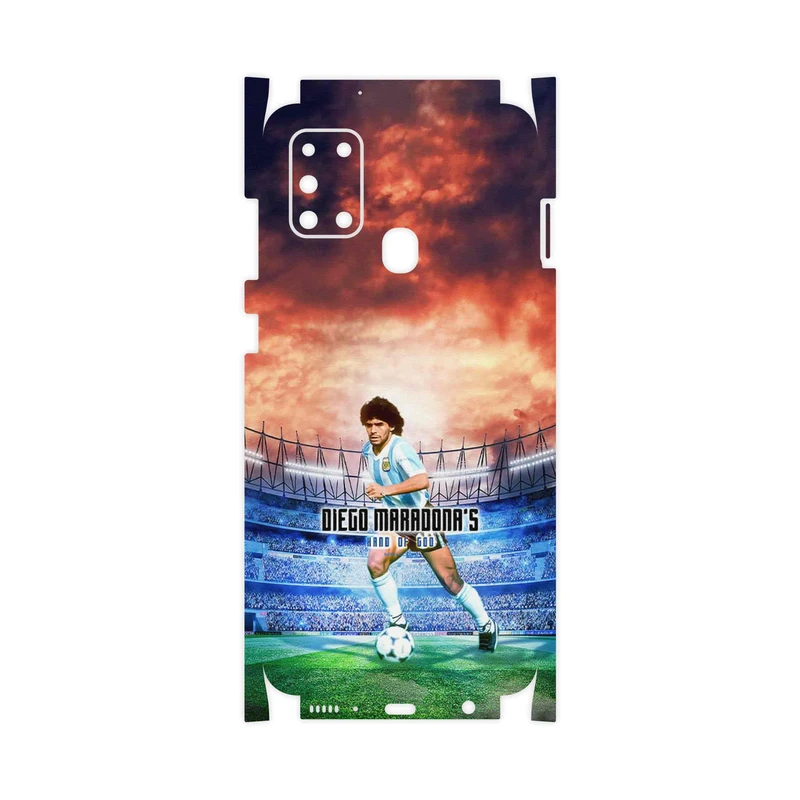 برچسب پوششی ماهوت مدل Diego Maradona-FullSkin مناسب برای گوشی موبایل سامسونگ Galaxy A21s