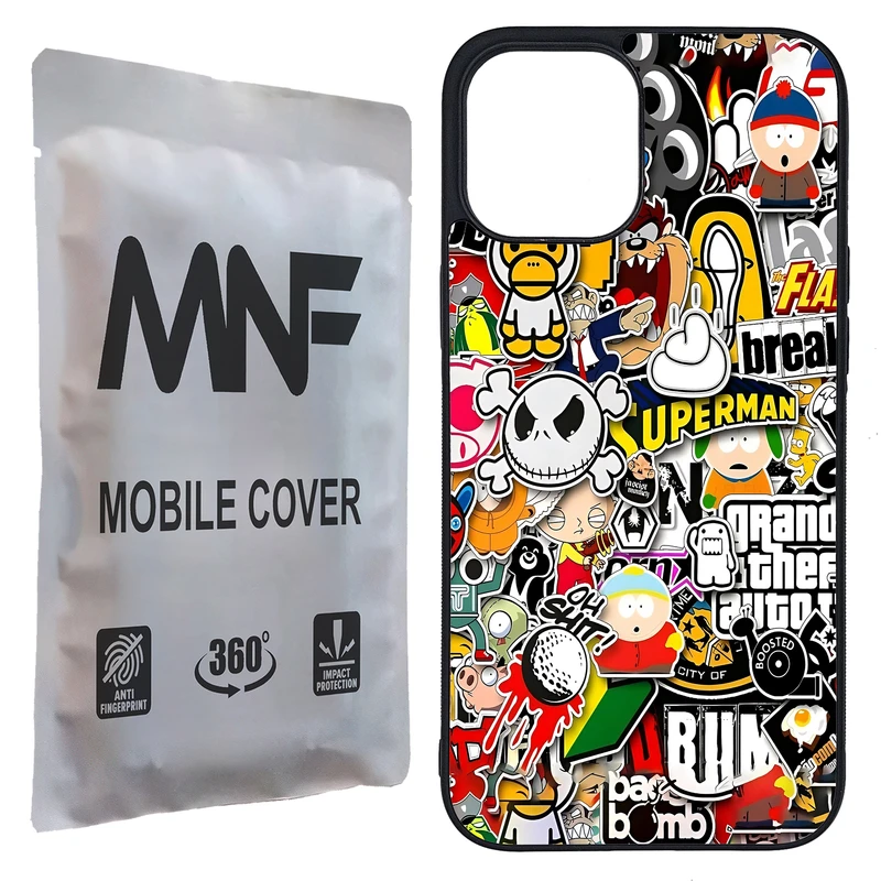 کاور ام ان اف طرح Dope Graffity Art کد P-067 مناسب برای گوشی موبایل اپل i iPhone 12 Pro Max