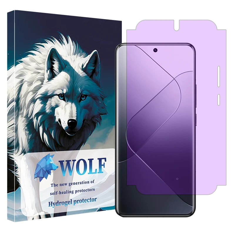 محافظ صفحه نمایش آنتی پرپل ولف مدل Eye Care مناسب برای گوشی موبایل شیائومی 14 Pro