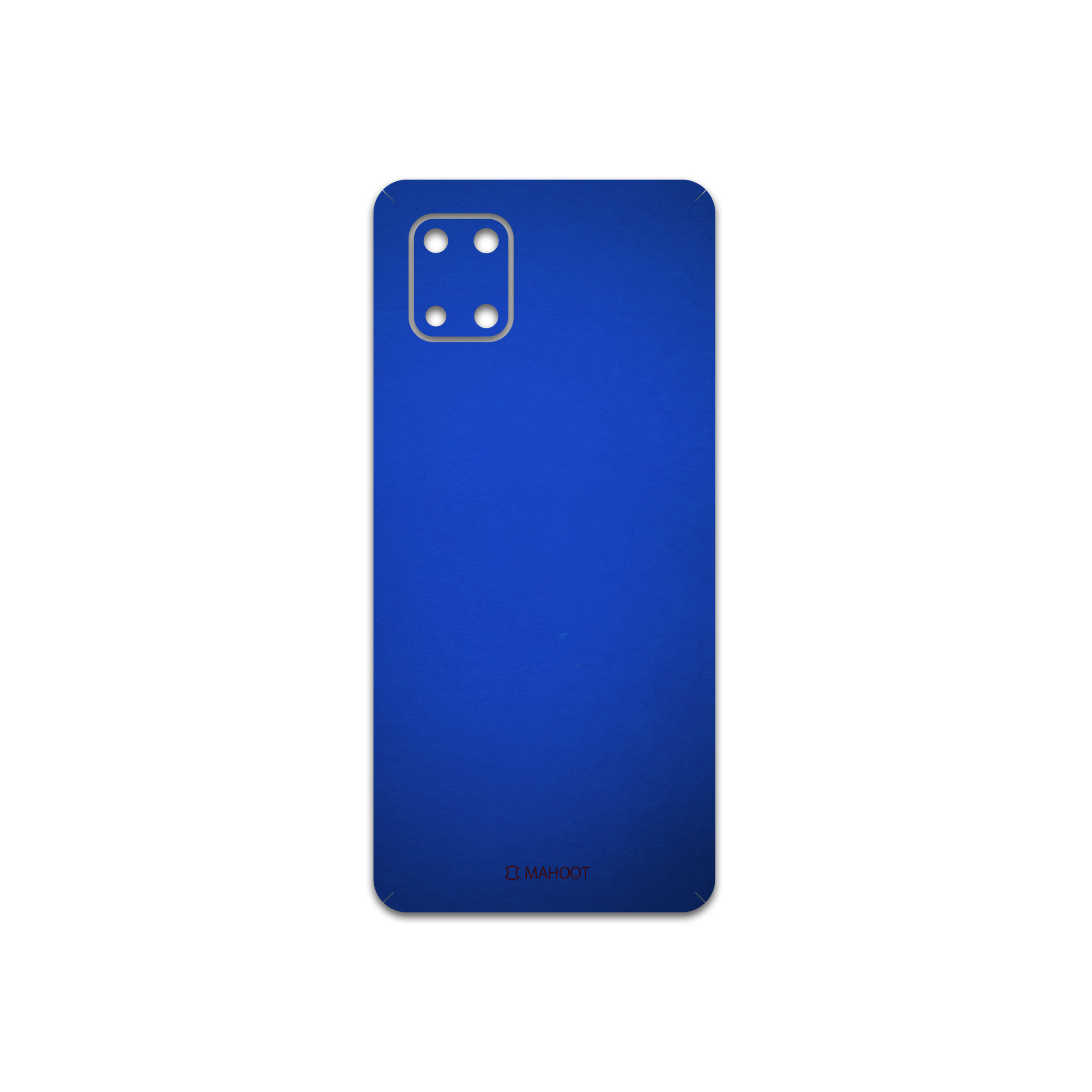 برچسب پوششی ماهوت مدل Metallic-Blue مناسب برای گوشی موبایل سامسونگ Galaxy Note10 Lite