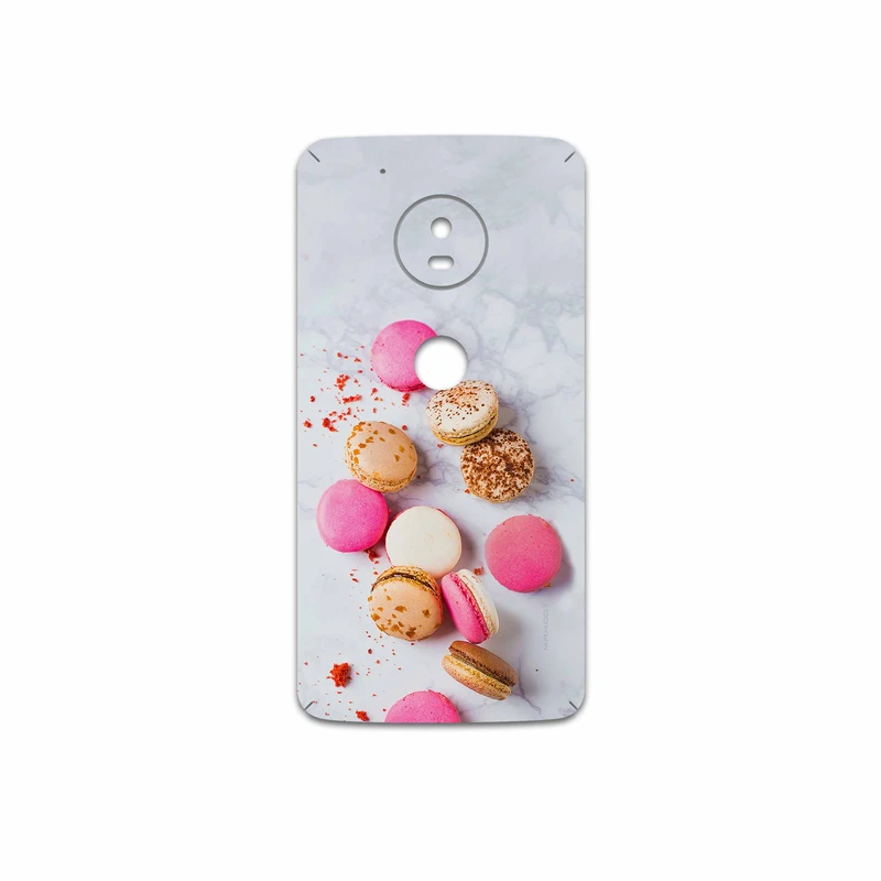 برچسب پوششی ماهوت مدل Macaron cookie مناسب برای گوشی موبایل موتورولا Moto G5