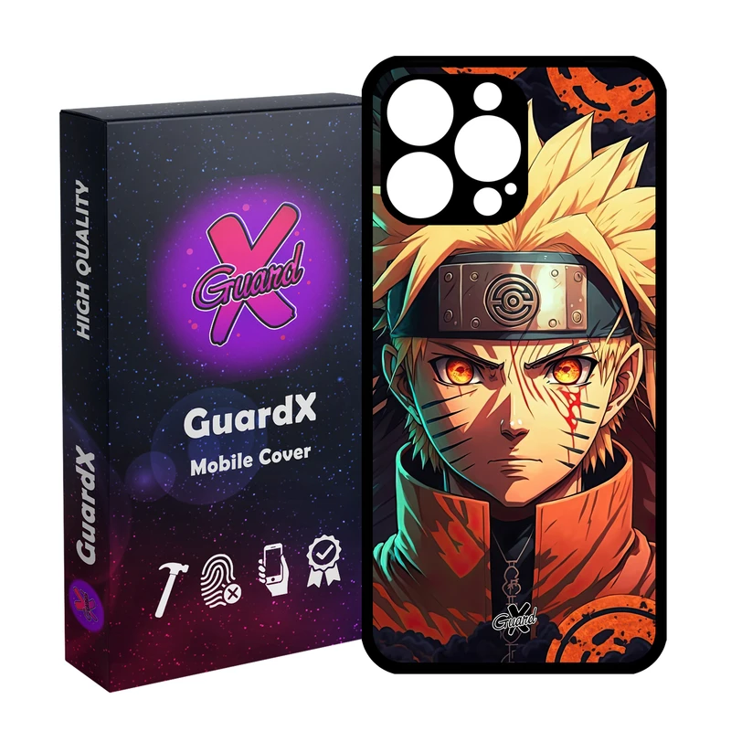 کاور گارد ایکس طرح ناروتو انیمه مدل Glass10623 مناسب برای گوشی موبایل اپل iPhone 14 Pro Max