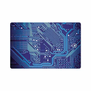 MAHOOT Blue Printed Circuit Board Cover Sticker for Samsung Galaxy Tab S4 10.5 2018 T835