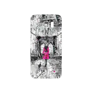MAHOOT Collage of Catwalk Bridge Cover Sticker for Samsung Galaxy S7 Edge