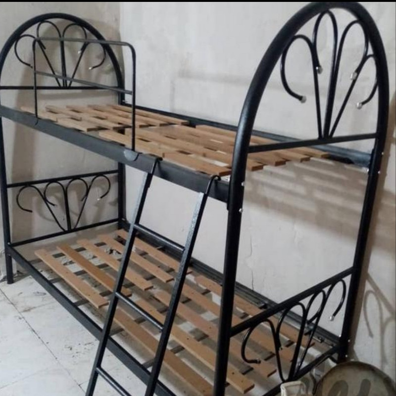 تخت خواب دو طبقه مدل طاووس سایز 200 × 90 سانتی متر