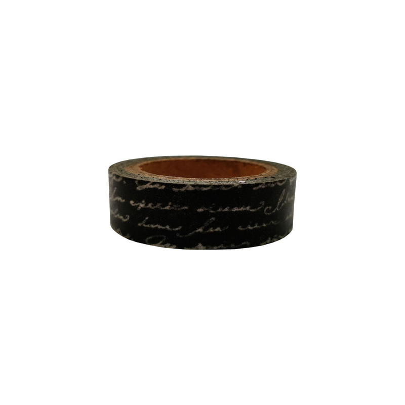 چسب نواری دبیلیو تی مدل واشی طرح روزانه کد 26 عرض 1.5 سانتی متر