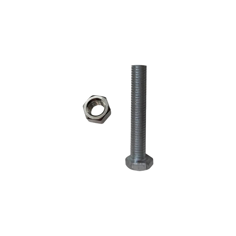 پیچ و مهره مدل HEX-6-50 بسته 2 عددی