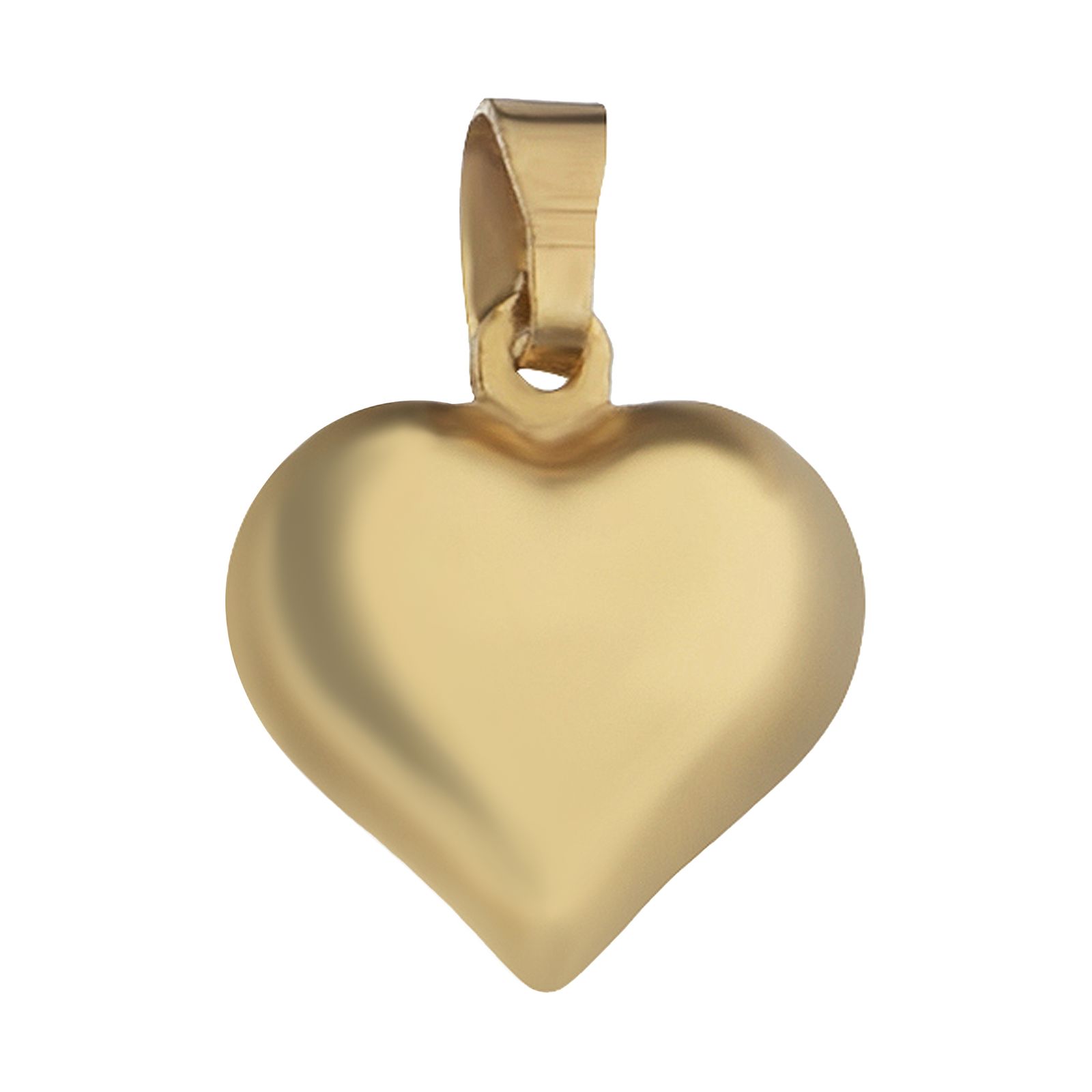 آویز گردنبند طلا 18 عیار زنانه الماسین آذر طرح قلب کد G02 -  - 1