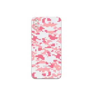 MAHOOT Army-Pink-pixel Cover Sticker for apple iPhone XS