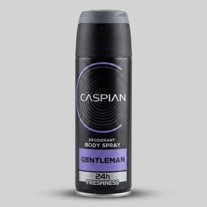 اسپری دئودورانت بدن مردانه کاسپین مدل GENTLEMAN حجم 150 میلی لیتر