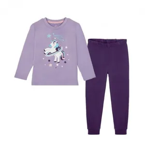 ست تی شرت و شلوار دخترانه لوپیلو مدل شب نما کد 10079154