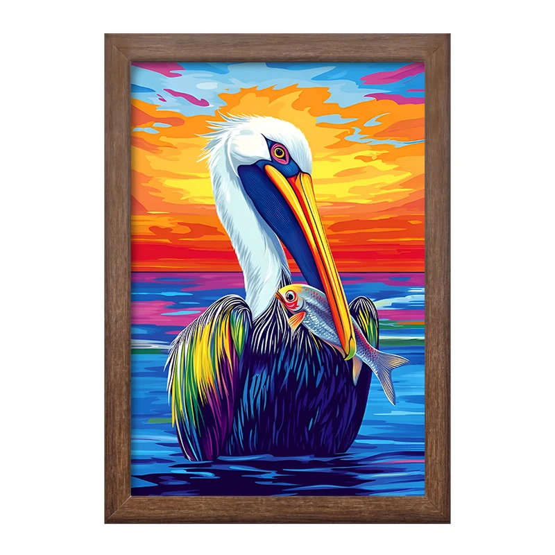 تابلو خندالو طرح پلیکان کد F12111