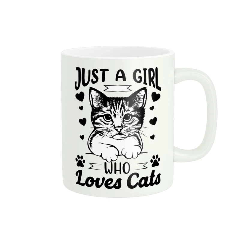 ماگ پاد آفرین طرح گربه کد 1916