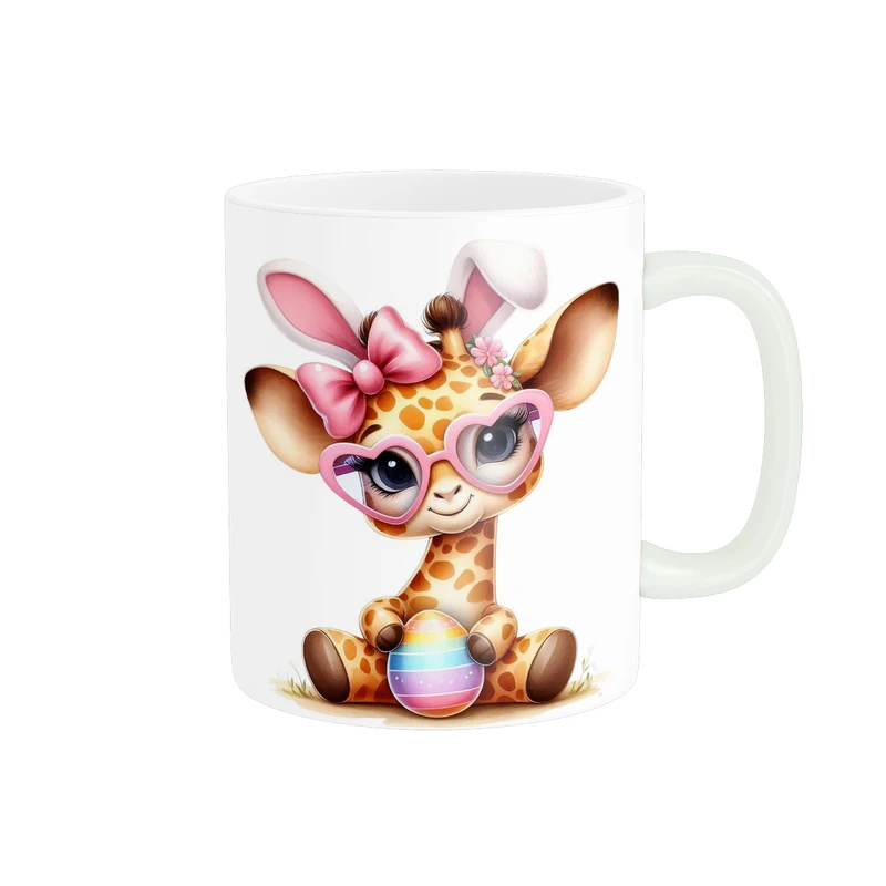  ماگ پاد آفرین طرح زرافه بامزه کد 1838