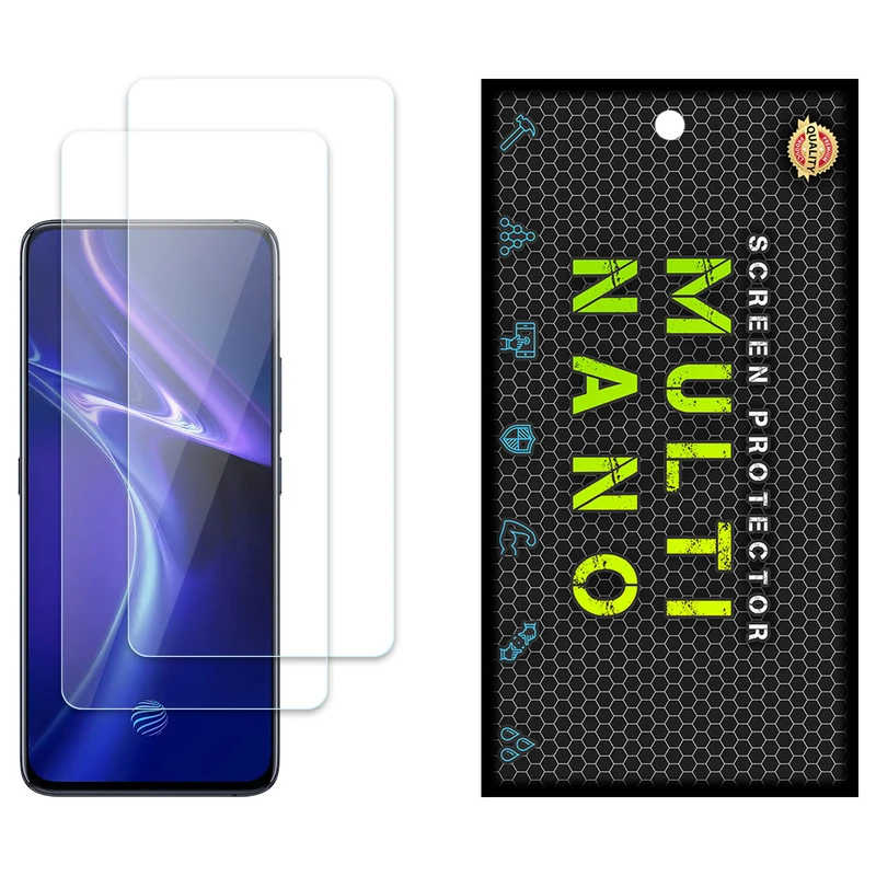 محافظ صفحه نمایش مولتی نانو مدل X-S2N مناسب برای گوشی موبایل ویوو X27 Pro بسته دو عددی