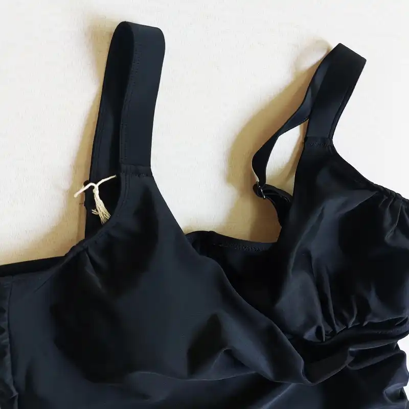 مایو زنانه مدل پلاس رنگ مشکی