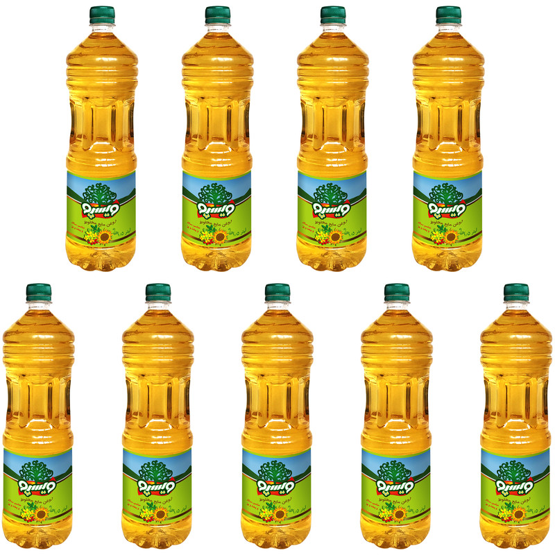 روغن مایع مخلوط ویسپو - 1.5 لیتر بسته 9 عددی