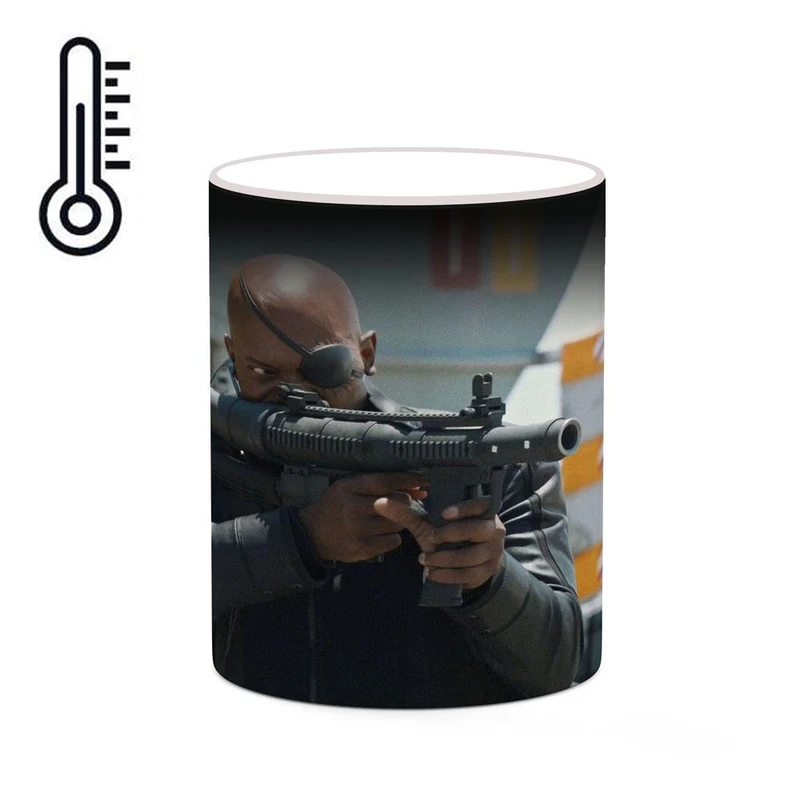 ماگ حرارتی کاکتی مدل Nick Fury کد mgh39657