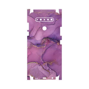 MAHOOT Purple Marble-FullSkin Cover Sticker for LG K51s