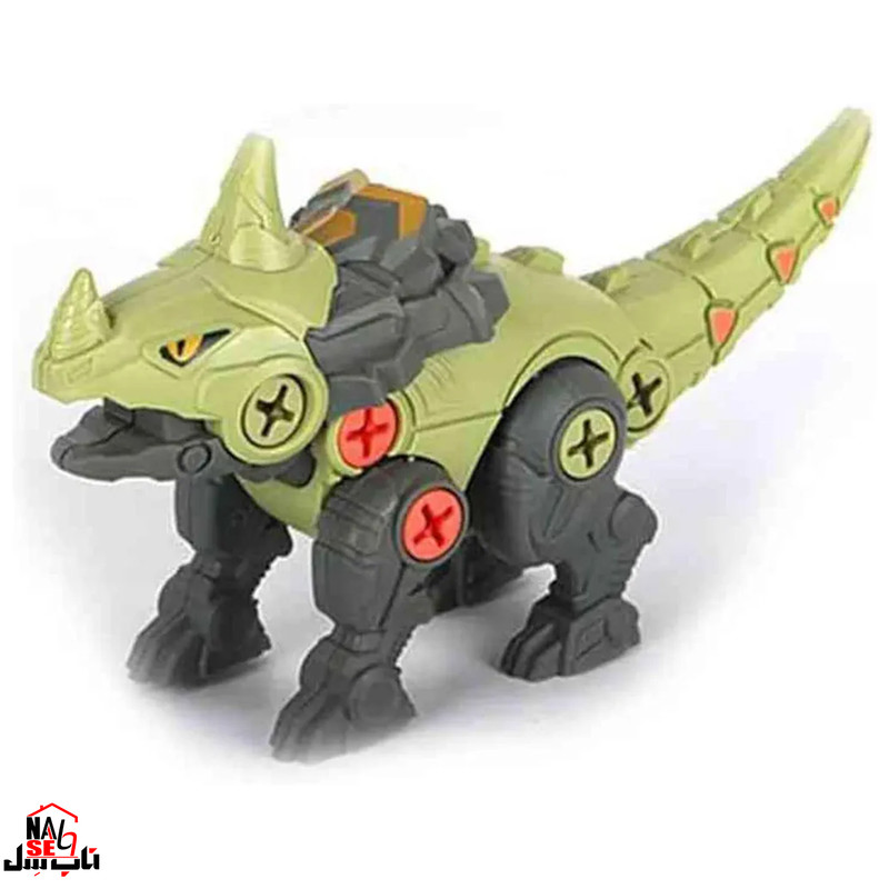 اسباب بازی ناب سل مدل دایناسور Dino به همراه پیچ گوشتی