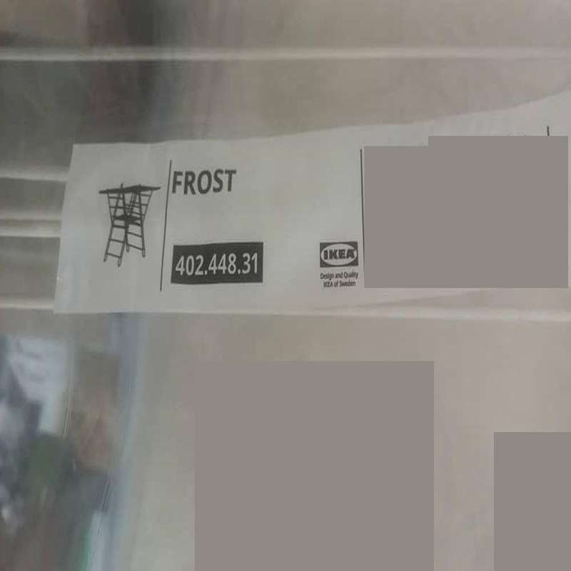 بند رخت ایکیا مدل FROST