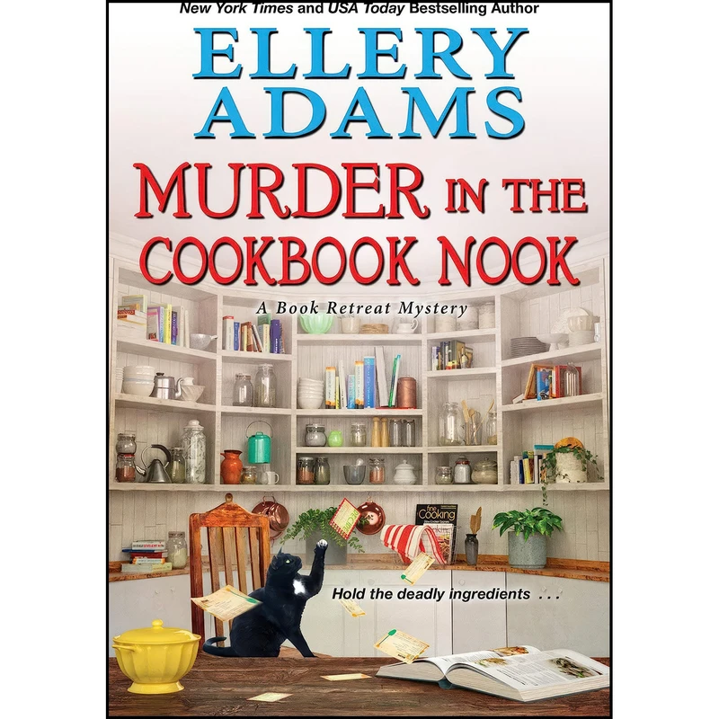 کتاب Murder in the Cookbook Nook اثر Ellery Adams انتشارات Kensington Cozies