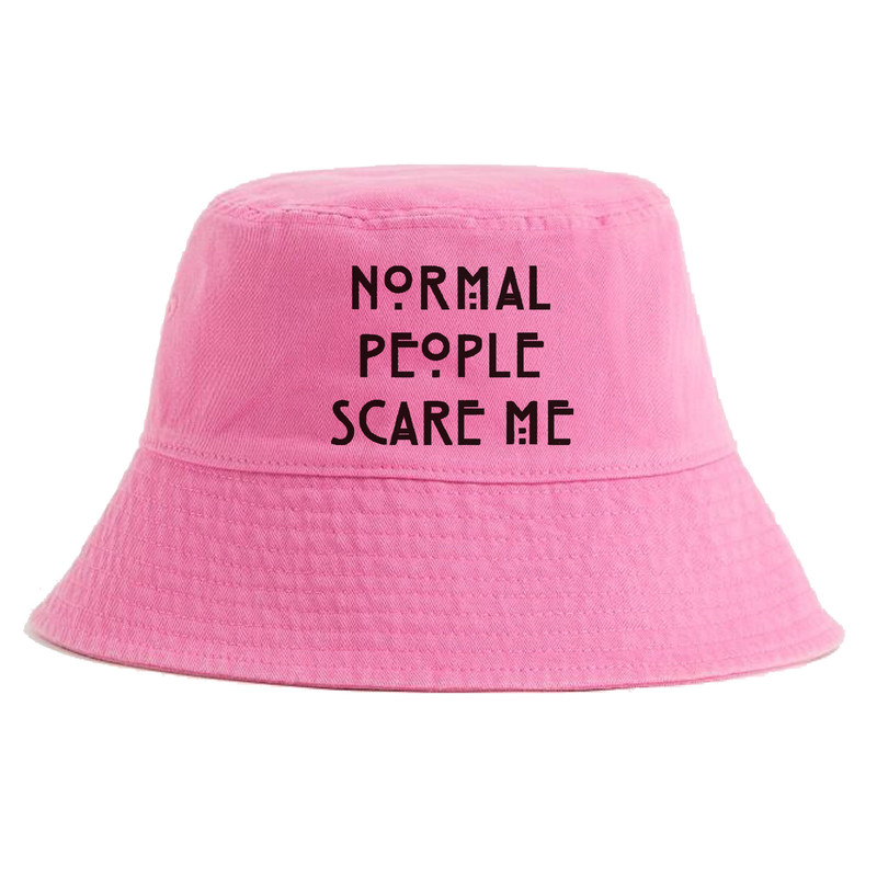 کلاه باکت دخترانه مدل normal people کد ks-04