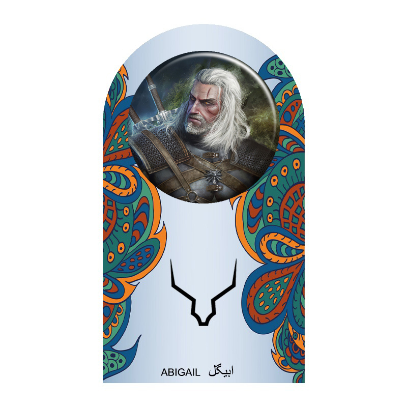پیکسل ابیگل طرح بازی ویچر کد witcher 003