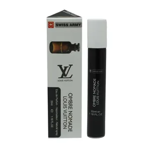 عطر جیبی سوئیس آرمی مدل لویی ویتون آمبر نومد حجم 35 میلی لیتر
