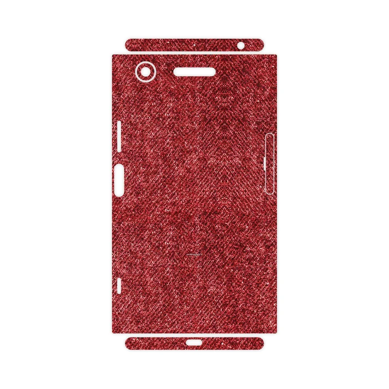 برچسب پوششی ماهوت مدل Fabric Texture 4-FullSkin مناسب برای گوشی موبایل سونی Xperia XZ1