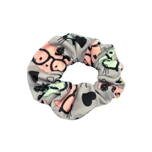 کش مو دخترانه مدل گربه عینکی کد 0444