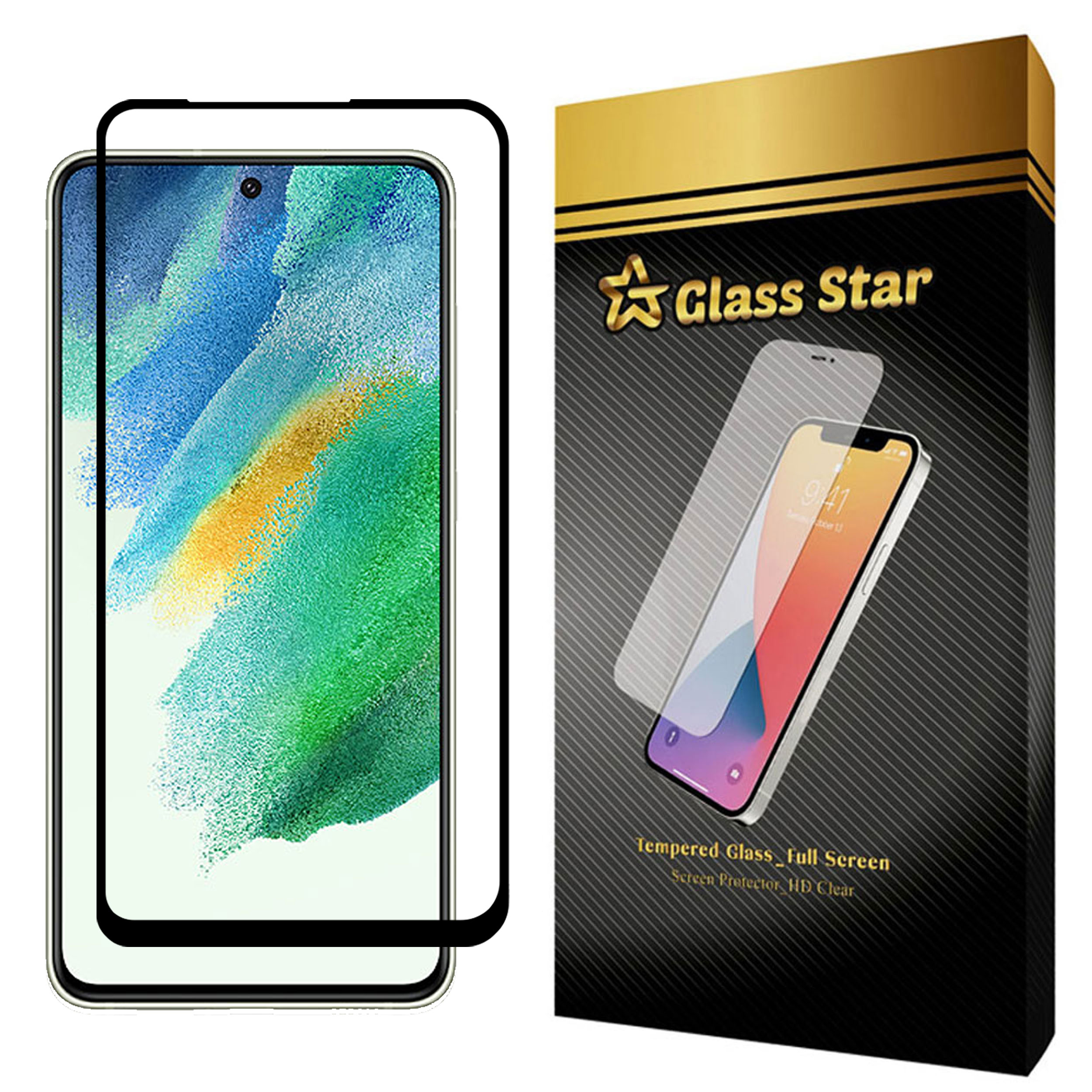 محافظ صفحه نمایش سرامیکی گلس استار مدل CRGA-Glass مناسب برای گوشی موبایل سامسونگ Galaxy S21 FE 5G