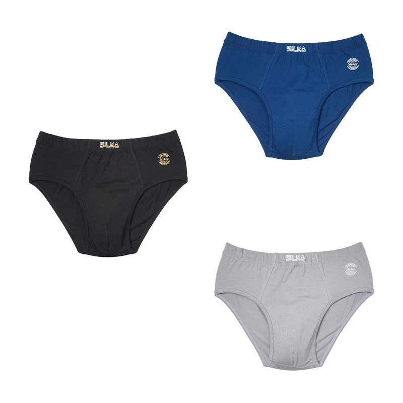 شورت اسلیپ مردانه سیلکا کد 047 .مجموعه سه عددی