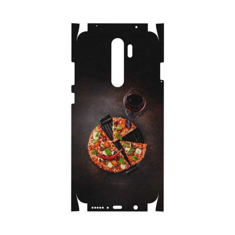 برچسب پوششی ماهوت مدل Pizza-FullSkin مناسب برای گوشی موبایل شیائومی Redmi Note 8 Pro