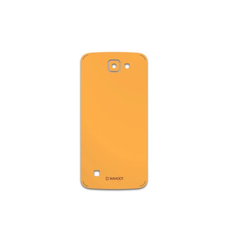 برچسب پوششی ماهوت مدل Matte-Orange مناسب برای گوشی موبایل ال جی K4