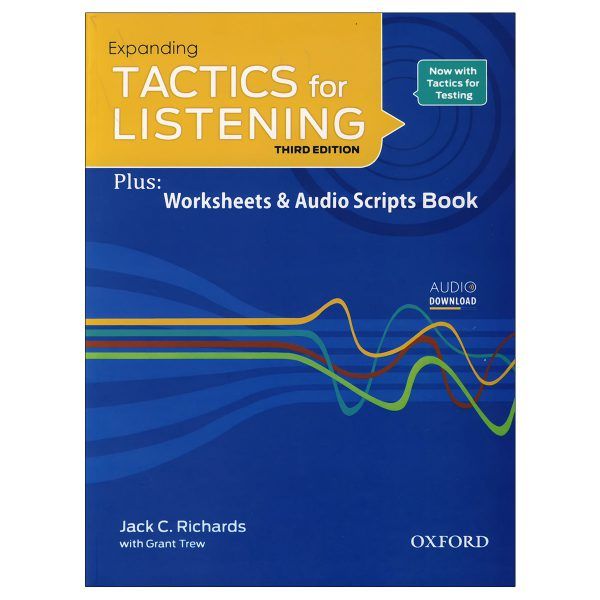 کتاب Expanding Tactics For Listening اثر Jack C.Richards and Grant Trew انتشارات زبان مهر