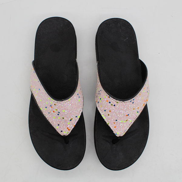 دمپایی لاانگشتی زنانه نیکتا مدل شنی کد 1284-LPK-022-15