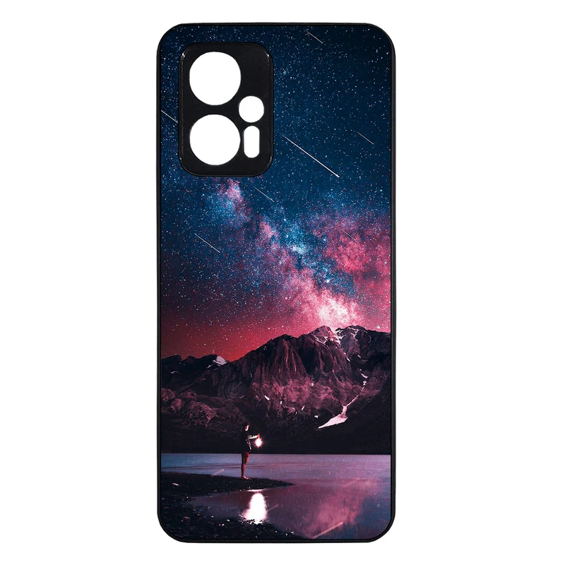 کاور گالری وبفر طرح کهکشان مناسب برای گوشی موبایل شیائومی poco x4 gt