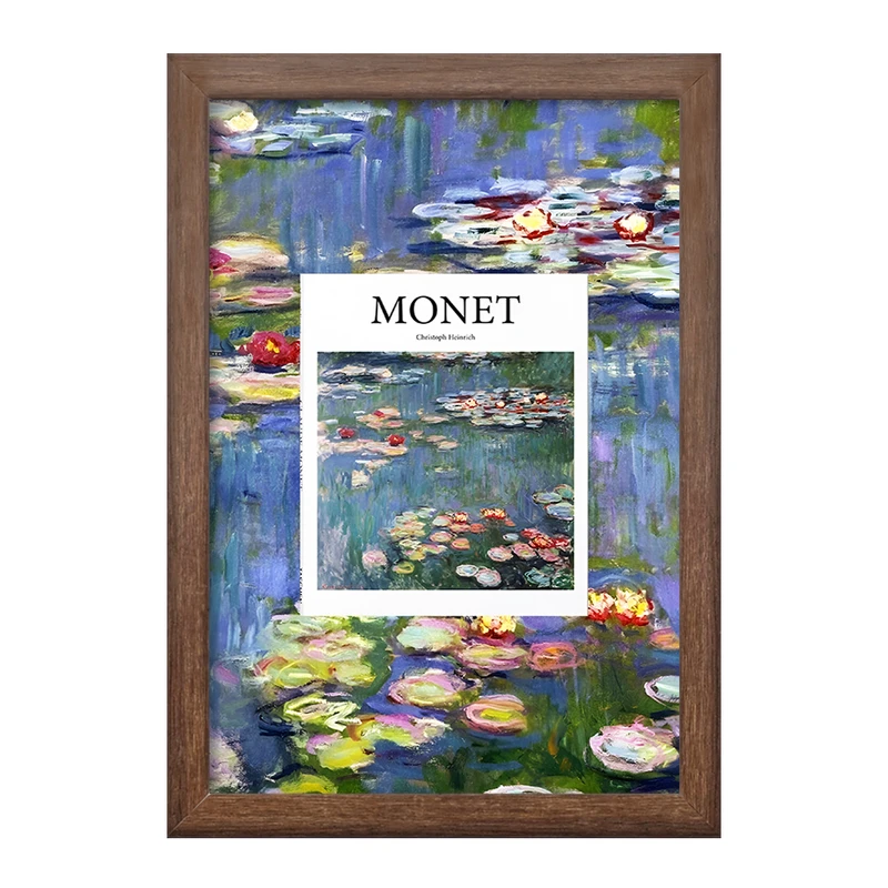 تابلو خندالو طرح کلود مونه  کد F10718