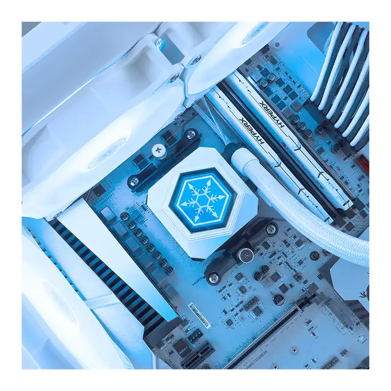 سیستم خنک کننده آبی سیلوراستون مدل PF240W-ARGB